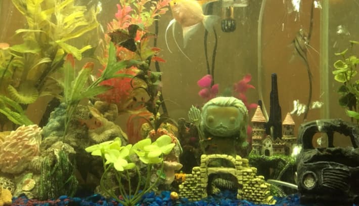 moana fish tank decorations